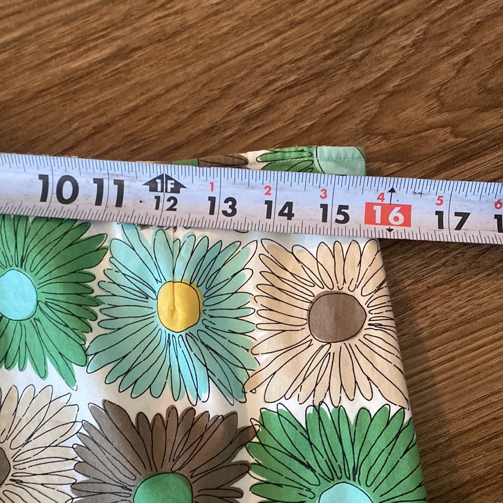 Boden A-Line Skirt with Floral Design - Brown, Green, Yellow - Picture 5 of 9